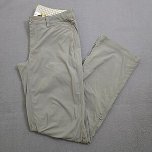 Orvis Women 4 Gray Roll tab Nylon Hiking Active Cargo Pants